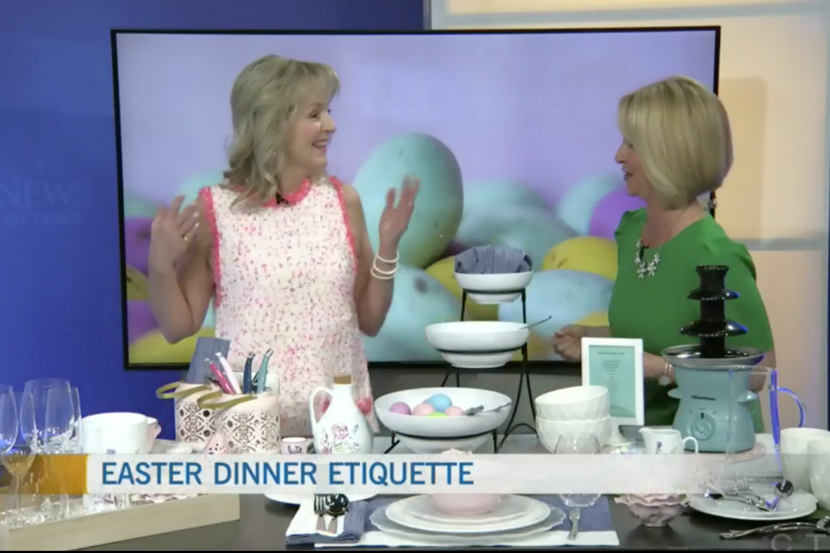 Easter Etiquette Julie Blais Comeau CTV Morning live Ottawa