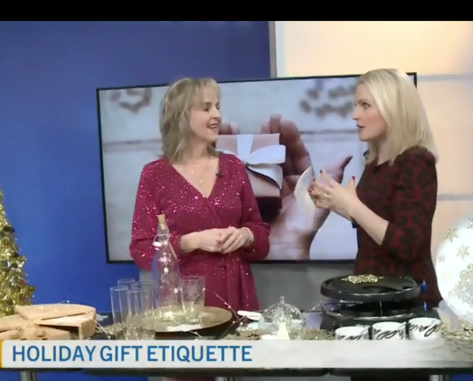 Holiday Tip Gift Julie Blais Comeau Etiquette Annette Goerner